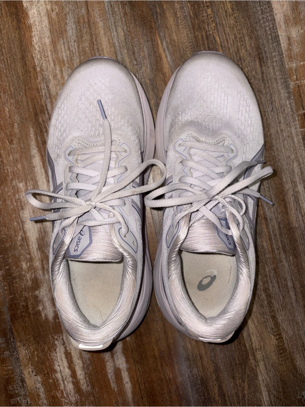 ASICS Women's Light Purple Mesh Running Sneakers